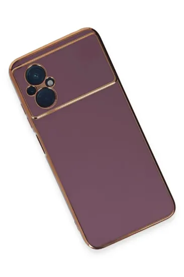 Newface Xiaomi Poco M5 Kılıf Volet Silikon - Mor resmi
