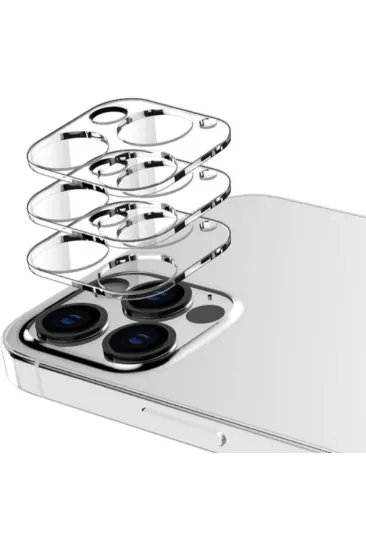 Newface iPhone 13 Pro Max Kamera Lens Koruma Cam resmi
