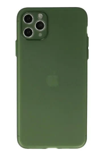 Newface iPhone 11 Pro Kılıf Puma Silikon - Yeşil resmi