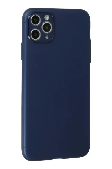 Newface iPhone 11 Pro Max Kılıf Puma Silikon - Mavi resmi