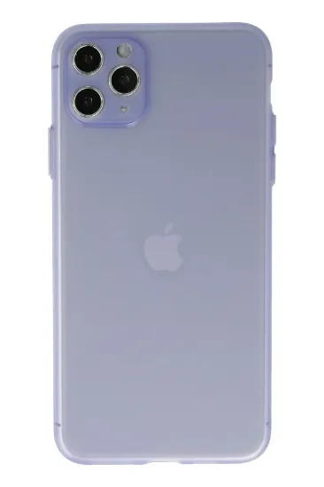 Newface iPhone 11 Pro Max Kılıf Puma Silikon - Mor resmi