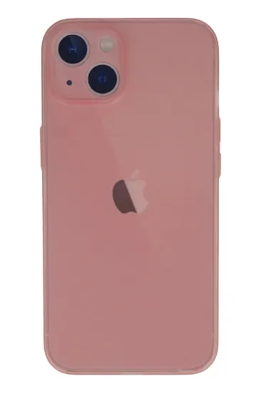 Newface iPhone 13 Mini Kılıf PP Ultra İnce Kapak - Pembe resmi