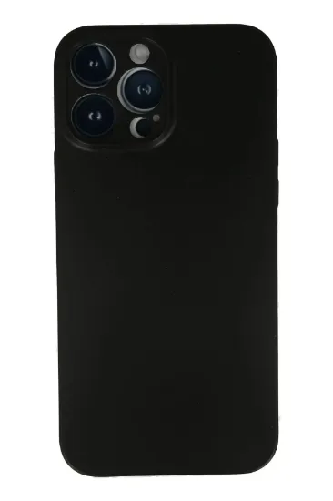 Newface iPhone 13 Pro Kılıf PP Ultra İnce Kapak - Siyah resmi