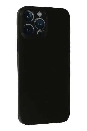 Newface iPhone 13 Pro Kılıf PP Ultra İnce Kapak - Siyah resmi