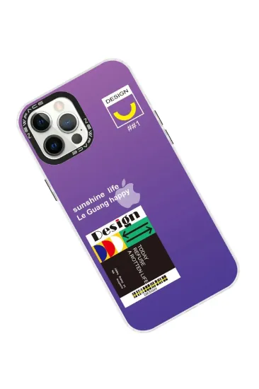 Newface iPhone 12 Pro Max Kılıf Estoril Desenli Kapak - Estoril - 4 resmi
