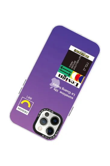 Newface iPhone 12 Pro Max Kılıf Estoril Desenli Kapak - Estoril - 4 resmi