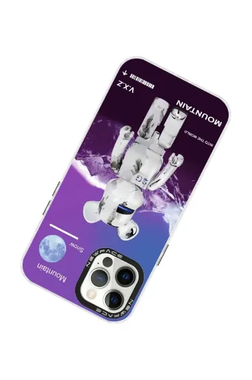 Newface iPhone 12 Pro Max Kılıf Estoril Desenli Kapak - Estoril - 8 resmi