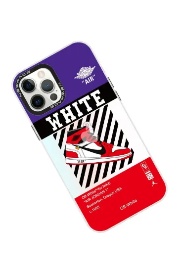 Newface iPhone 12 Pro Max Kılıf Estoril Desenli Kapak - Estoril - 12 resmi