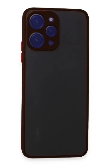 Newface Xiaomi Redmi 12 Kılıf Montreal Silikon Kapak - Siyah resmi