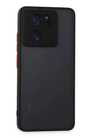Newface Xiaomi Mi 13T Pro Kılıf Montreal Silikon Kapak - Siyah resmi