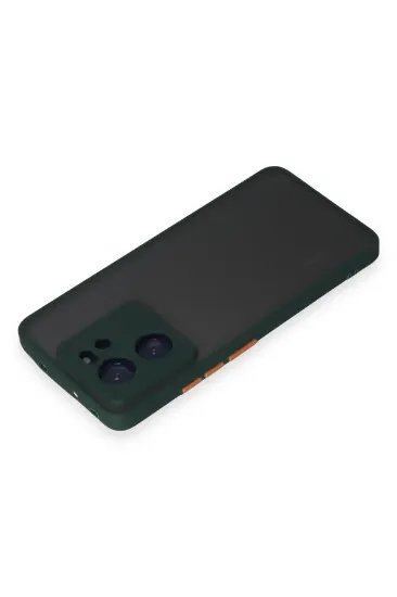 Newface Xiaomi Mi 13T Pro Kılıf Montreal Silikon Kapak - Yeşil resmi
