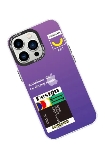 Newface iPhone 13 Pro Max Kılıf Estoril Desenli Kapak - Estoril - 4 resmi