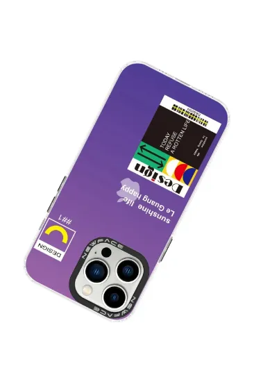 Newface iPhone 13 Pro Max Kılıf Estoril Desenli Kapak - Estoril - 4 resmi