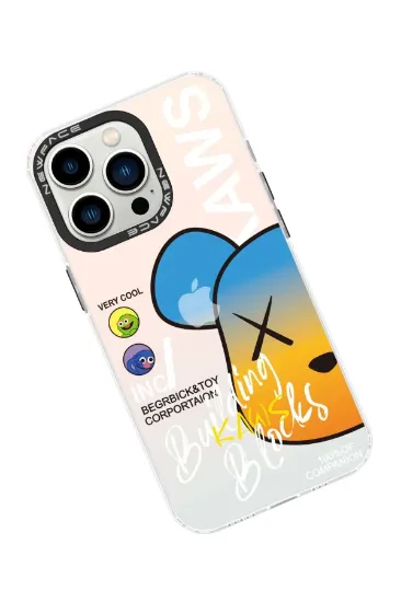 Newface iPhone 13 Pro Max Kılıf Estoril Desenli Kapak - Estoril - 6 resmi