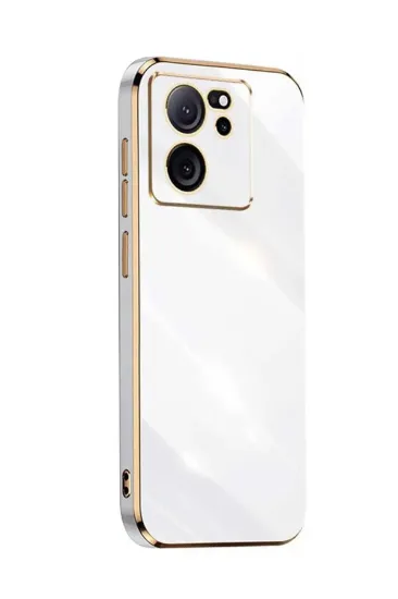 Newface Xiaomi Mi 13T Pro Kılıf Volet Silikon - Beyaz resmi