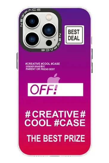 Newface iPhone 13 Pro Max Kılıf Estoril Desenli Kapak - Estoril - 9 resmi