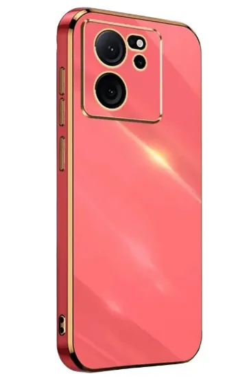 Newface Xiaomi Mi 13T Pro Kılıf Volet Silikon - Kırmızı resmi