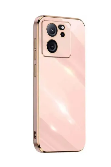 Newface Xiaomi Mi 13T Pro Kılıf Volet Silikon - Pembe resmi