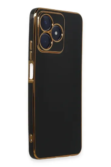Newface Realme C53 Kılıf Volet Silikon - Siyah resmi