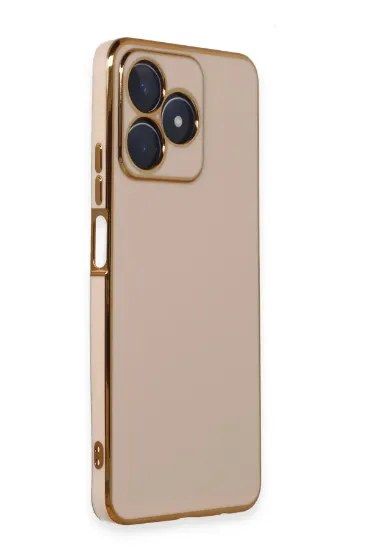 Newface Realme C53 Kılıf Volet Silikon - Pembe resmi