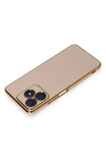Newface Realme C53 Kılıf Volet Silikon - Pembe resmi