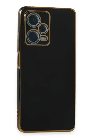 Newface Xiaomi Redmi Note 12 Pro Plus Kılıf Volet Silikon - Siyah resmi