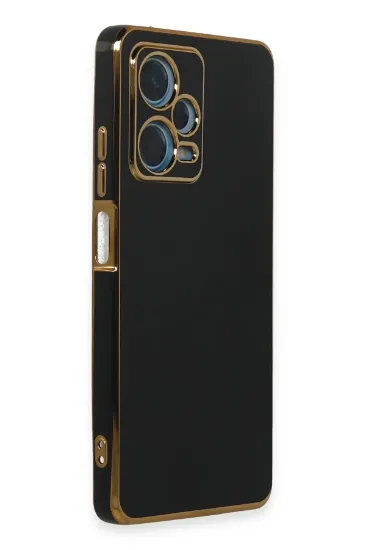 Newface Xiaomi Redmi Note 12 Pro Plus Kılıf Volet Silikon - Siyah resmi