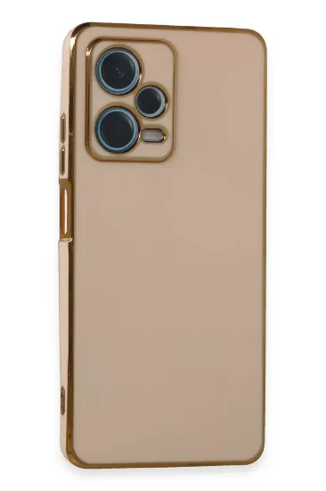 Newface Xiaomi Redmi Note 12 Pro Plus Kılıf Volet Silikon - Pembe resmi