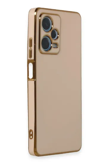 Newface Xiaomi Redmi Note 12 Pro Plus Kılıf Volet Silikon - Pembe resmi
