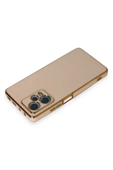 Newface Xiaomi Redmi Note 12 Pro Plus Kılıf Volet Silikon - Pembe resmi