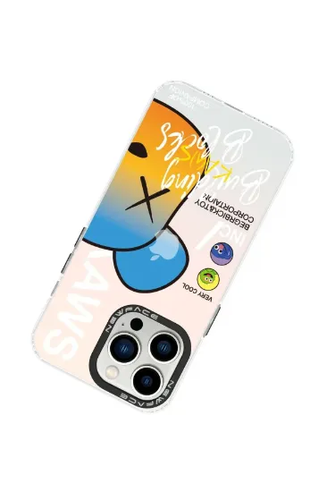 Newface iPhone 14 Pro Max Kılıf Estoril Desenli Kapak - Estoril - 6 resmi