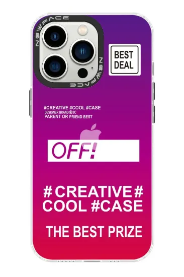 Newface iPhone 14 Pro Max Kılıf Estoril Desenli Kapak - Estoril - 9 resmi