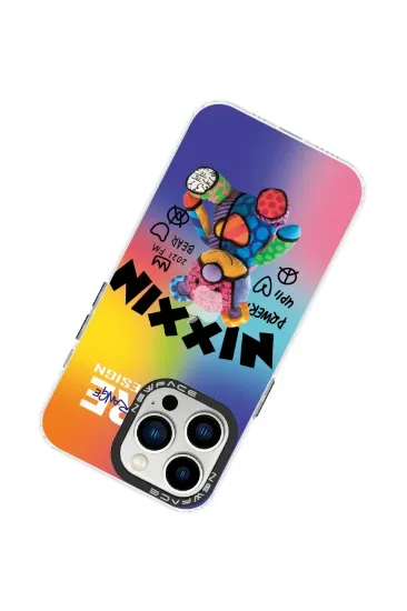Newface iPhone 14 Pro Max Kılıf Estoril Desenli Kapak - Estoril - 11 resmi