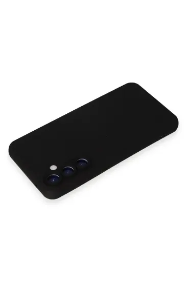 Newface Samsung Galaxy S23 FE Kılıf Nano içi Kadife Silikon - Siyah resmi