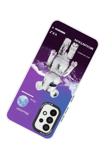 Newface Samsung Galaxy A33 5G Kılıf Estoril Desenli Kapak - Estoril - 8 resmi