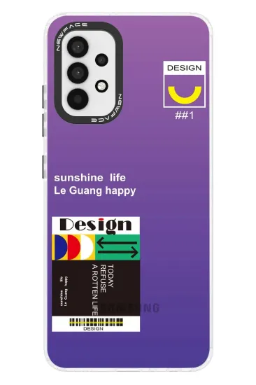 Newface Samsung Galaxy A53 5G Kılıf Estoril Desenli Kapak - Estoril - 4 resmi