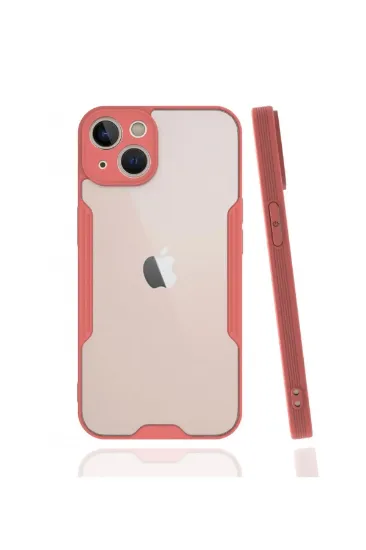 Newface iPhone 13 Kılıf Platin Silikon - Pembe resmi
