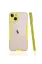 Newface iPhone 13 Mini Kılıf Platin Silikon - Sarı resmi