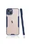 Newface iPhone 13 Mini Kılıf Platin Silikon - Lacivert resmi