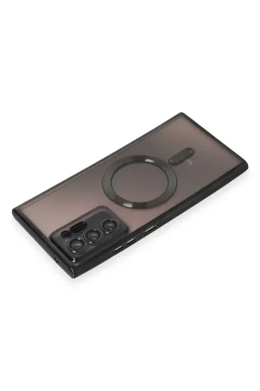 Newface Samsung Galaxy Note 20 Ultra Kılıf Kross Magneticsafe Kapak - Siyah resmi