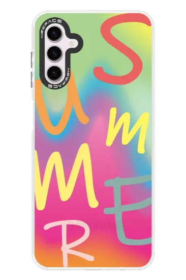 Newface Samsung Galaxy A04S Kılıf Estoril Desenli Kapak - Estoril - 3 resmi