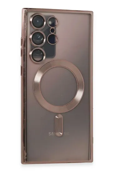 Newface Samsung Galaxy Note 20 Ultra Kılıf Kross Magneticsafe Kapak - Rose resmi