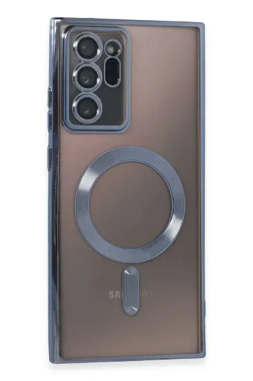 Newface Samsung Galaxy Note 20 Ultra Kılıf Kross Magneticsafe Kapak - Sierra Blue resmi