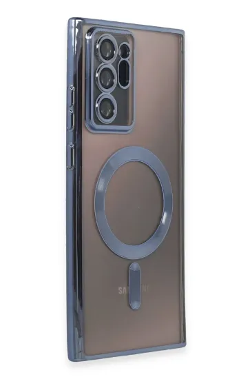 Newface Samsung Galaxy Note 20 Ultra Kılıf Kross Magneticsafe Kapak - Sierra Blue resmi