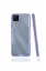Newface Realme C25 Kılıf Platin Silikon - Lila resmi