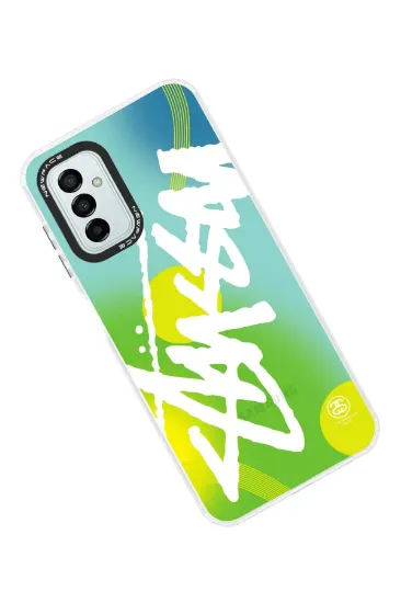 Newface Samsung Galaxy M13 Kılıf Estoril Desenli Kapak - Estoril - 2 resmi