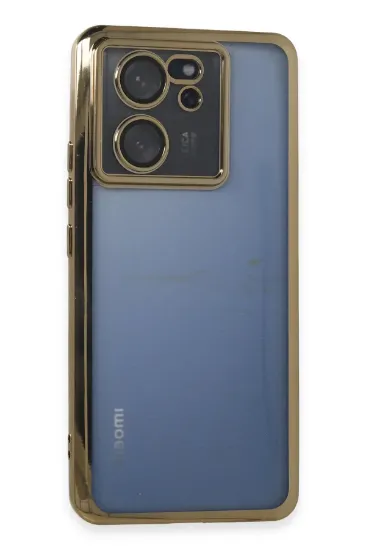 Newface Xiaomi Mi 13T Kılıf Razer Lensli Silikon - Gold resmi