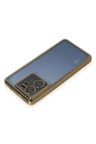 Newface Xiaomi Mi 13T Kılıf Razer Lensli Silikon - Gold resmi