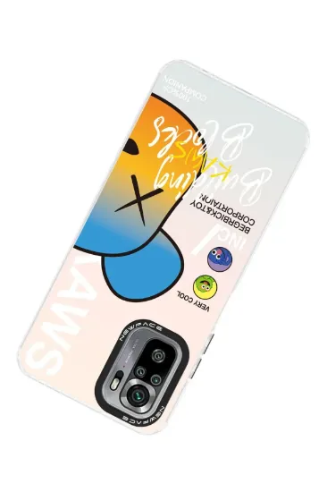 Newface Xiaomi Redmi Note 10 Kılıf Estoril Desenli Kapak - Estoril - 6 resmi