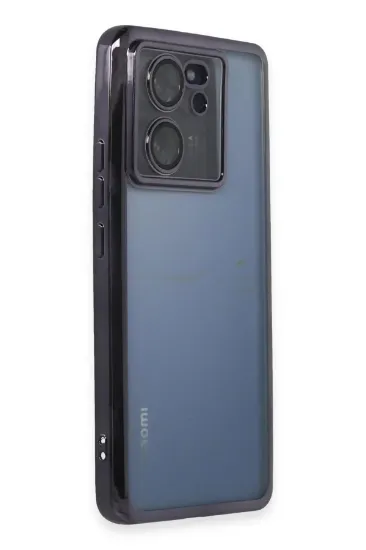 Newface Xiaomi Mi 13T Kılıf Razer Lensli Silikon - Mor resmi